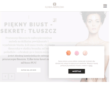 Tablet Screenshot of klinikaambroziak.com